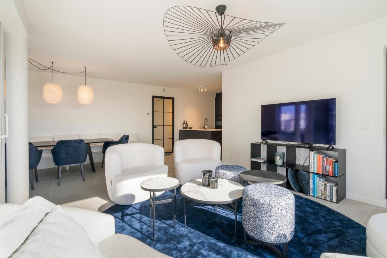 The Waves-Luxurious 3Bedroom App W Big Terrace & Garage Остенде Екстер'єр фото